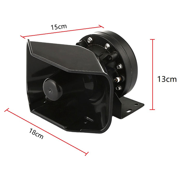 ลำโพงฮอร์นปลุกโหลด 12V 200W