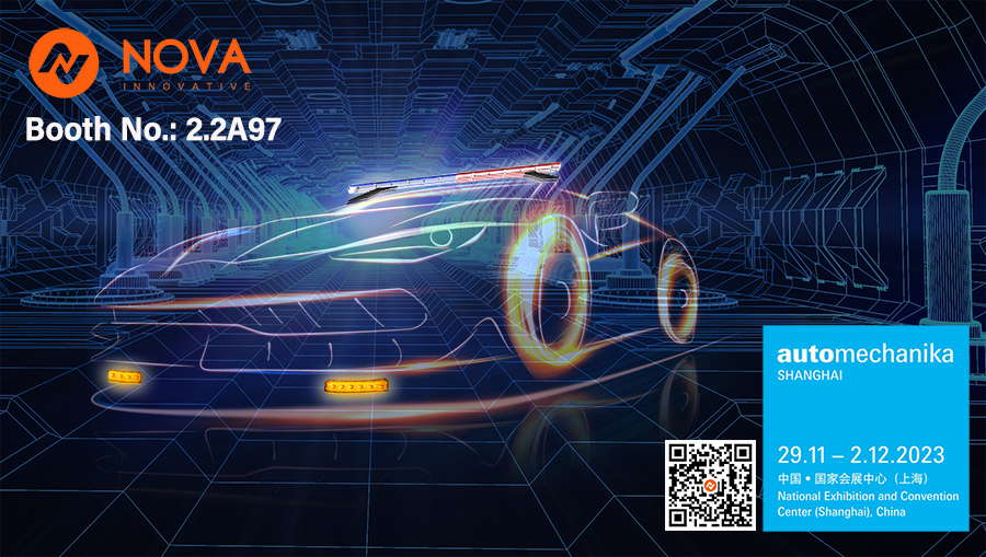 Ningbo NOVA Technology Co;Ltd จะเข้าร่วมงาน Automechanika Shanghai 2023